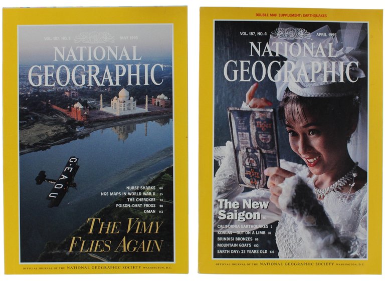 NATIONAL GEOGRAPHIC MAGAZINE - Annata 1995 completa (edizione in lingua …