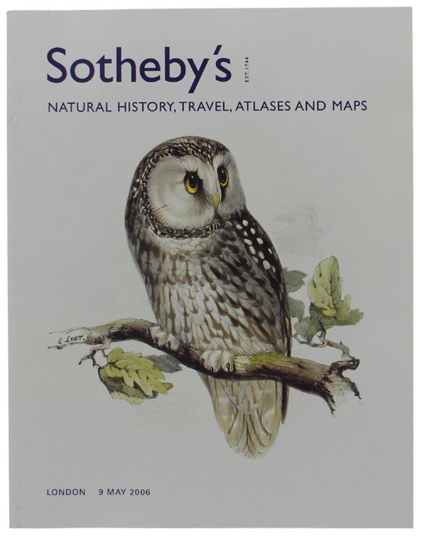 NATURAL HISTORY, TRAVEL, ATLASES AND MAPS - London 9 May …