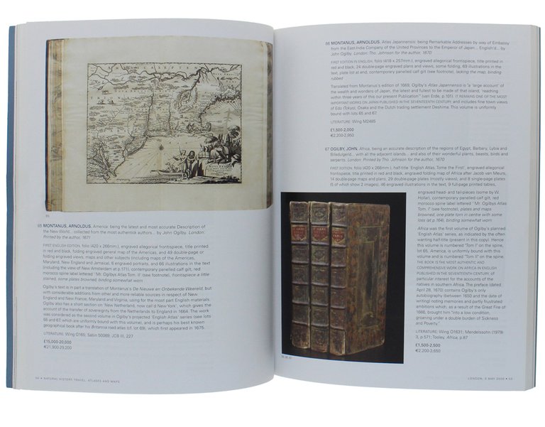 NATURAL HISTORY, TRAVEL, ATLASES AND MAPS - London 9 May …