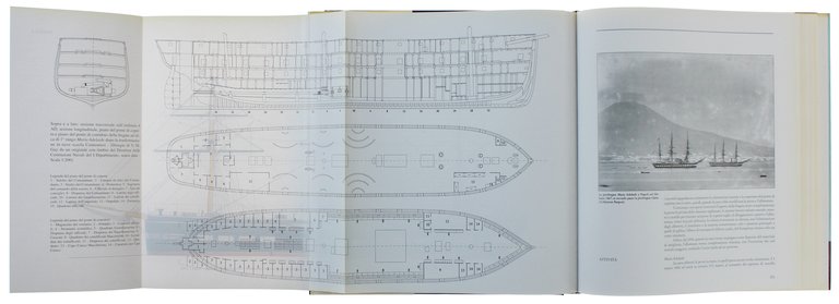 NAVI A VELA E NAVI MISTE ITALIANE [volume splendido]