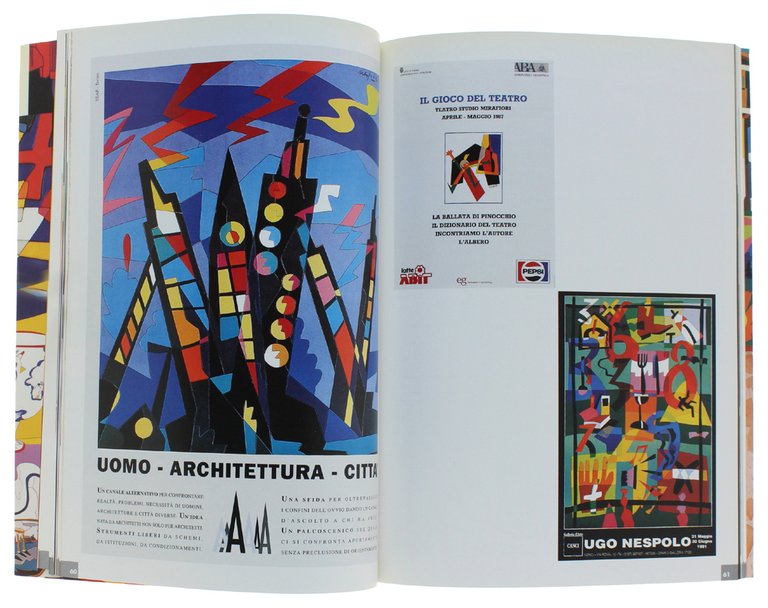 NESPOLO'S POSTERS edited by Giovanni Brunazzi - Prefazione Gillo Dorfles …