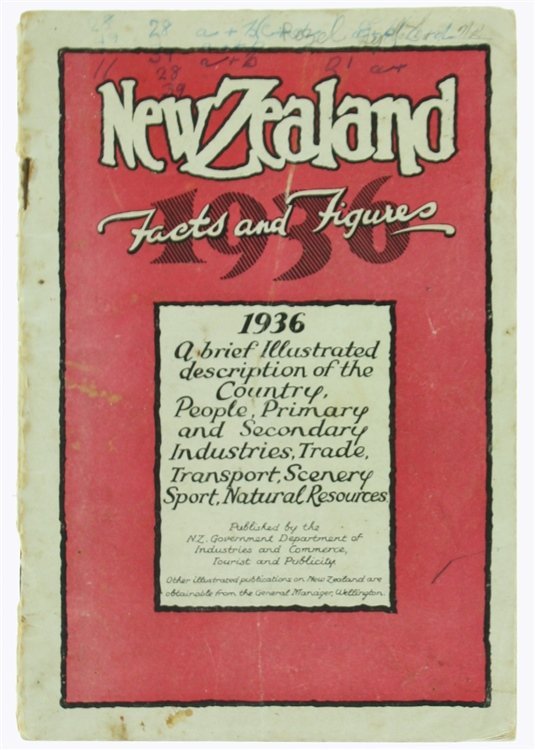 NEW ZEALAND FACTS AND FIGURES - 1936.