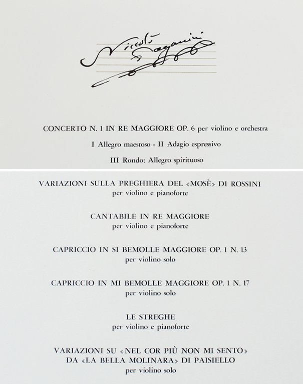 NICCOLO' PAGANINI - 2 dischi NUOVI nei fascicoli NUOVI: (Fabbri … | Immagine Gallery 4