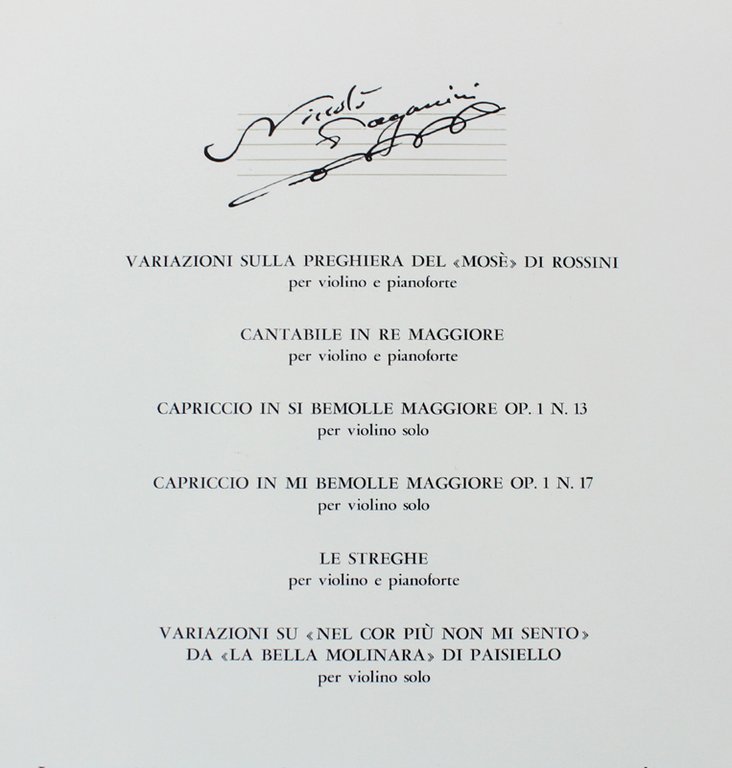 NICCOLO' PAGANINI - 2 dischi NUOVI nei fascicoli NUOVI: (Fabbri … | Immagine Gallery 8