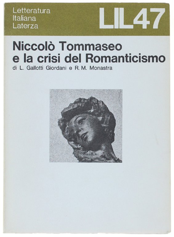 NICCOLO' TOMMASEO E LA CRISI DEL ROMANTICISMO.