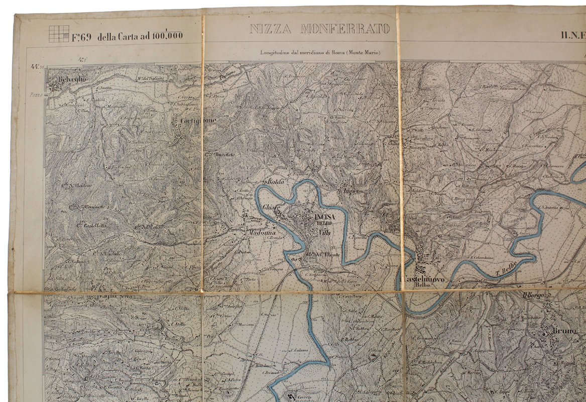 NIZZA MONFERRATO - SEZZE'. Fogli 69 e 70 della Carta … | Immagine principale