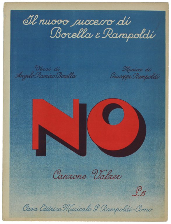 NO. Canzone-Valzer (spartito).