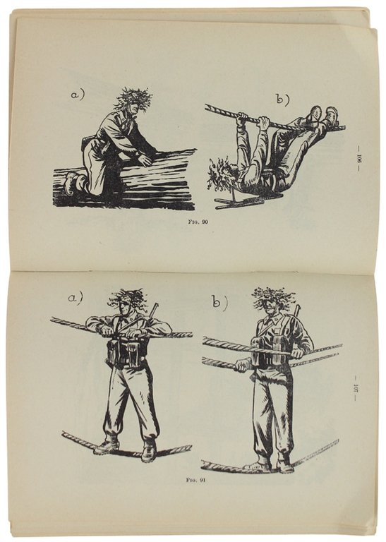 NORME PER L'ADDESTRAMENTO INDIVIDUALE AL COMBATTIMENTO (figure) - N. 1000