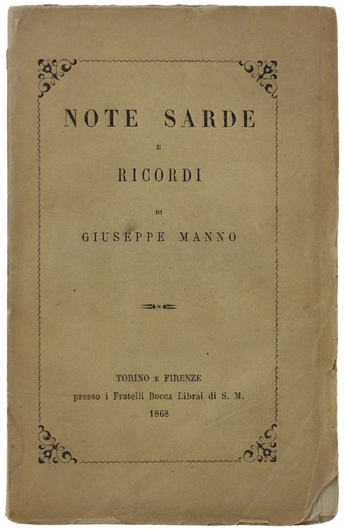 NOTE SARDE E RICORDI