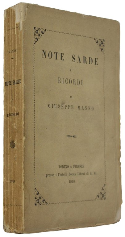 NOTE SARDE E RICORDI