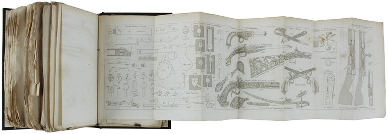 NOUVEAU MANUEL COMPLET DE L'ARMURIER, DU FOURBISSEUR ET DE L'ARQUEBUSIER, …