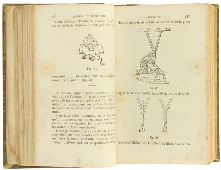 NOUVEAU MANUEL COMPLET DU CHAMOISEUR, DU MAROQUINIER, DU MEGISSIER, DU … | Immagine Gallery 8