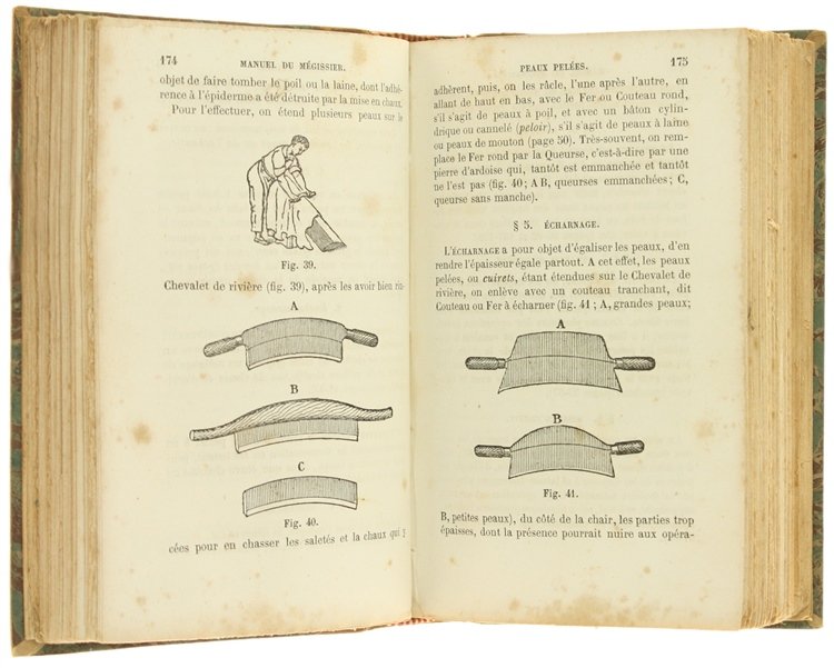 NOUVEAU MANUEL COMPLET DU CHAMOISEUR, DU MAROQUINIER, DU MEGISSIER, DU … | Immagine Gallery 10