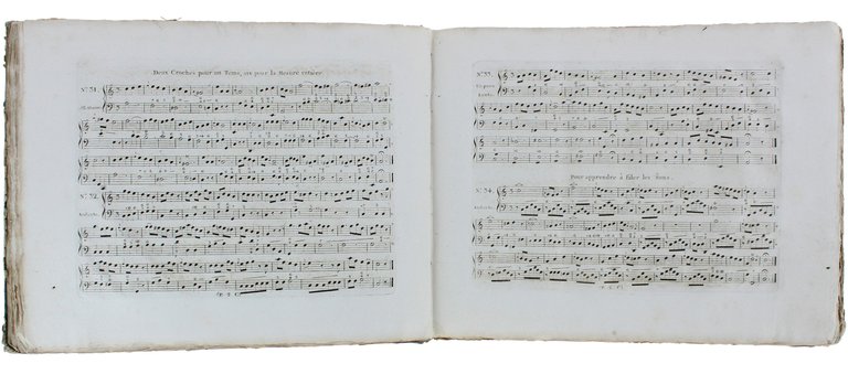 NOUVELLE EDITION DES SOLFEGES D'ITALIE composés par Leo, Hasse, Durante, …