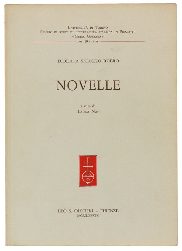 NOVELLE. A cura di Laura Nay.