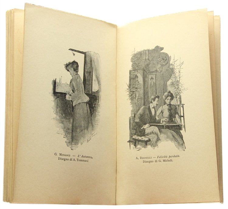 NOVELLE SENTIMENTALI - Disegni di Aleardo Terzi è1a edizione] | Immagine Gallery 3