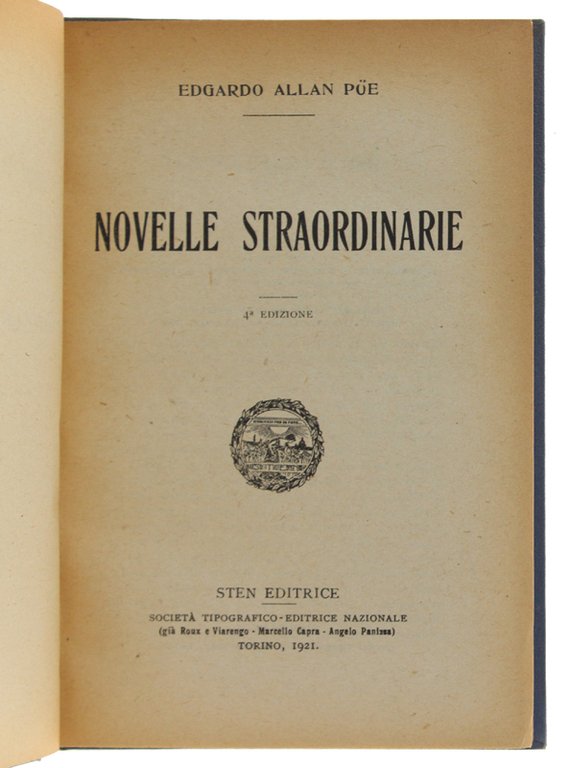 NOVELLE STRAORDINARIE