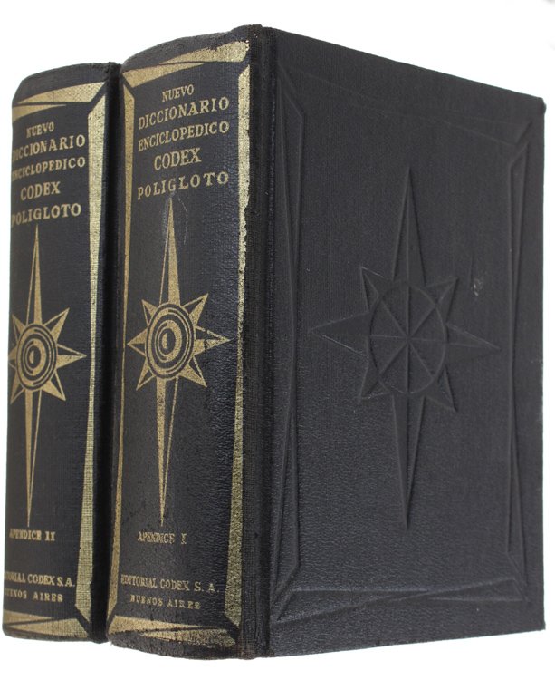 NUEVO DICCIONARIO ENCICLOPEDICO CODEX - POLIGLOTO. Apendice I + Apendice …