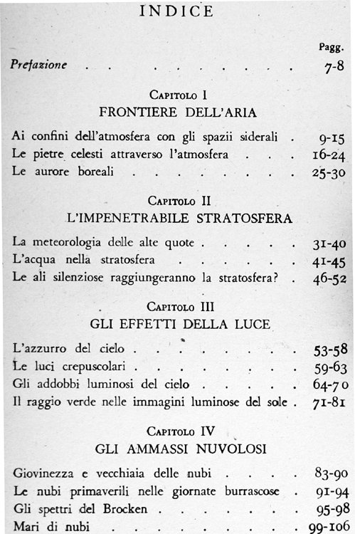 NUOVI ORIZZONTI DELLA METEOROLOGIA.
