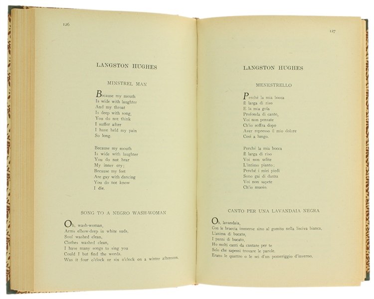 NUOVISSIMA POESIA AMERICANA E NEGRA. Con testo a fronte. 1949-1953.