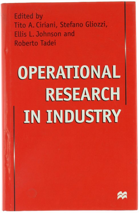 OPERATIONAL RESEARCH IN INDUSTRY.