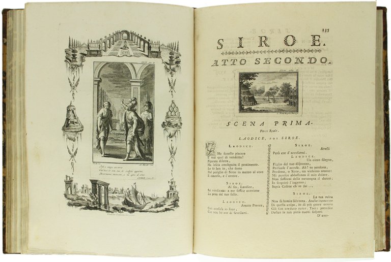 OPERE DEL SIGNOR ABATE PIETRO METASTASIO, POETA CESAREO. Giusta le …