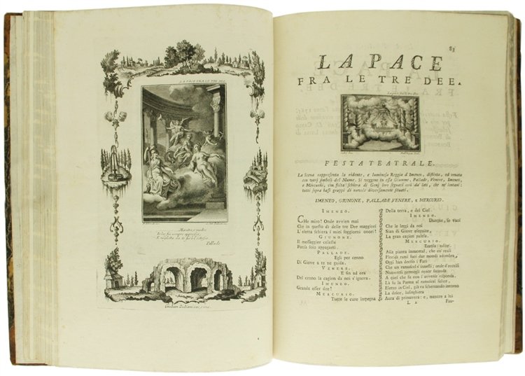 OPERE DEL SIGNOR ABATE PIETRO METASTASIO, POETA CESAREO. Giusta le …