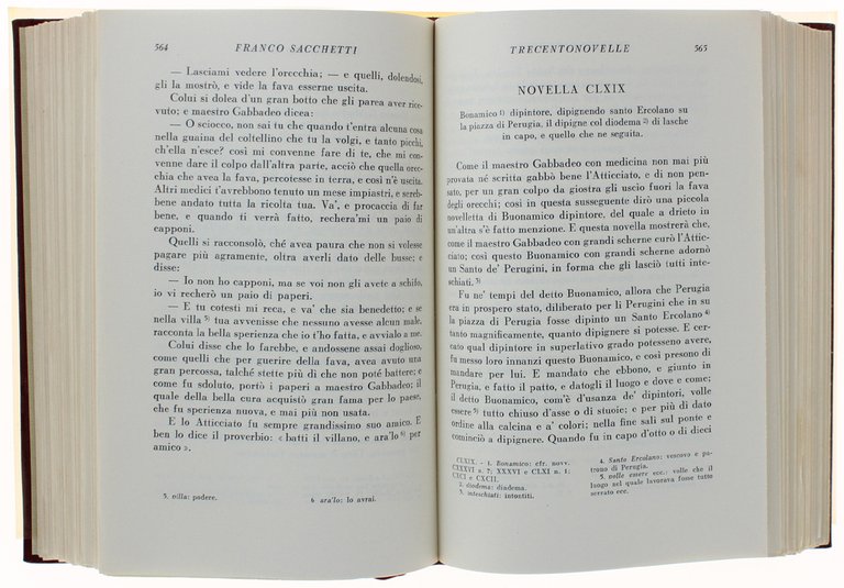 OPERE : Il Trecentonovelle. Dalle sposizioni di Vangeli. Dal libro …