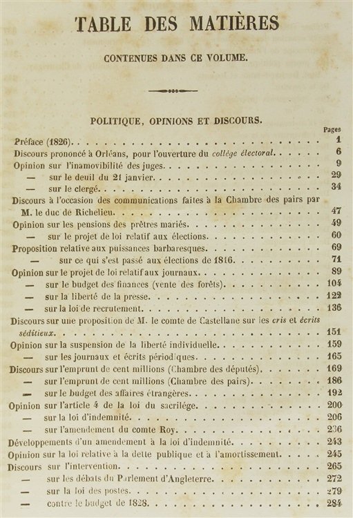 OPINIONS ET DISCOURS. Suivis de la Polemique. | Immagine Gallery 9