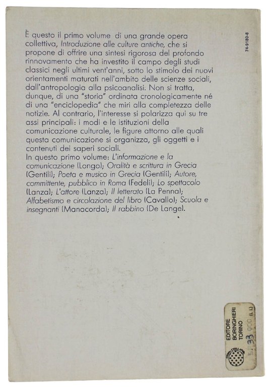 ORALITA' SCRITTURA SPETTACOLO.