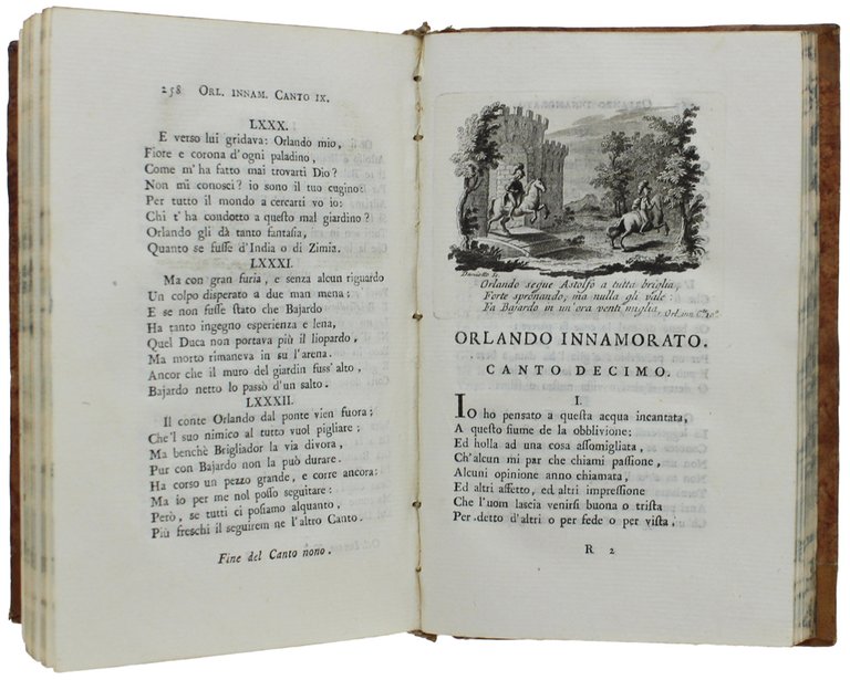 ORLANDO INNAMORATO di Matteo Maria Bojardo rifatto da Francesco Berni. …