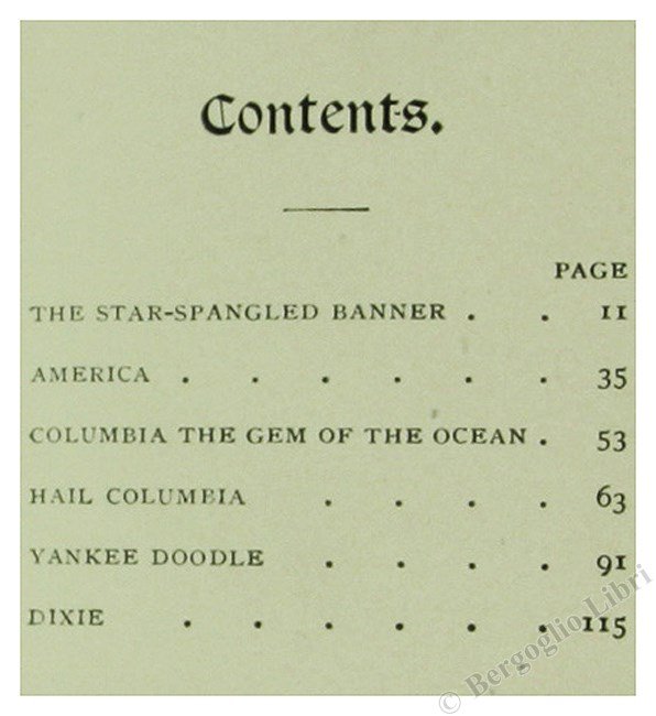 OUR NATIONAL SONGS. With numerous original illustrations by George T.Tobin.