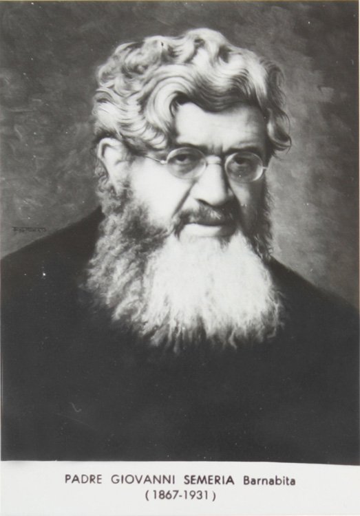 PADRE GIOVANNI SEMERIA Barnabita (1867-1931).