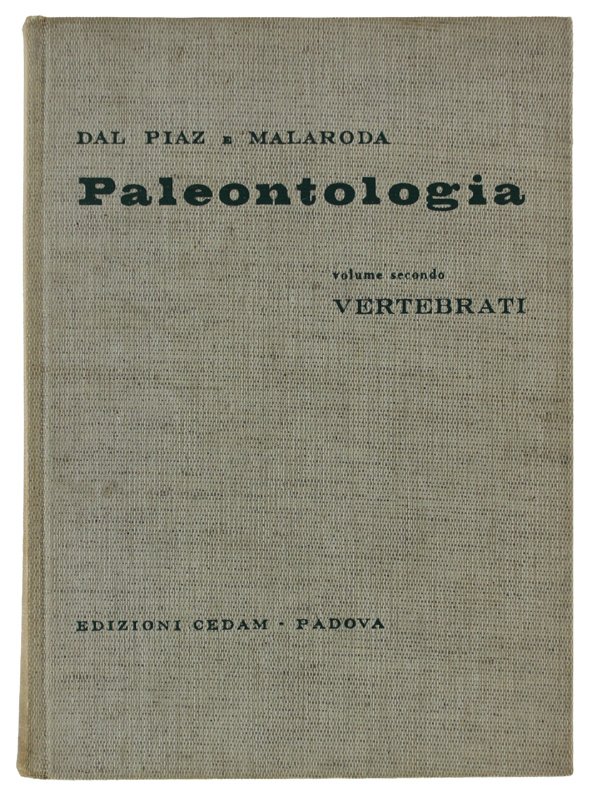 PALEONTOLOGIA. Volume II: Vertebrati