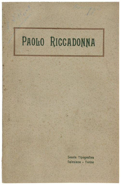 PAOLO RICCADONNA. | Immagine Gallery 2
