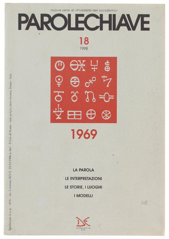 PAROLECHIAVE 1969 vol. 18