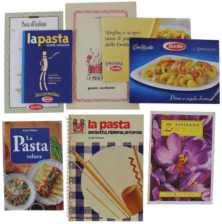 PASTA ASCIUTTA: 8 RICETTARI.