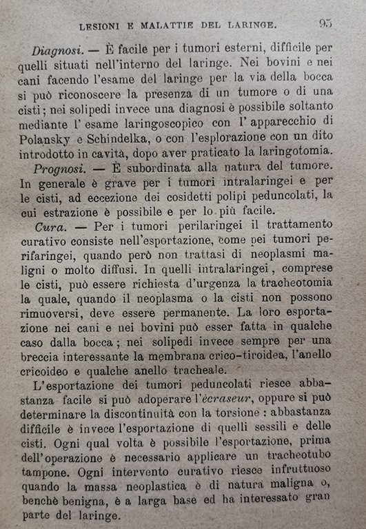PATOLOGIA E TERAPIA CHIRURGICA SPECIALE. Volume I - II - …