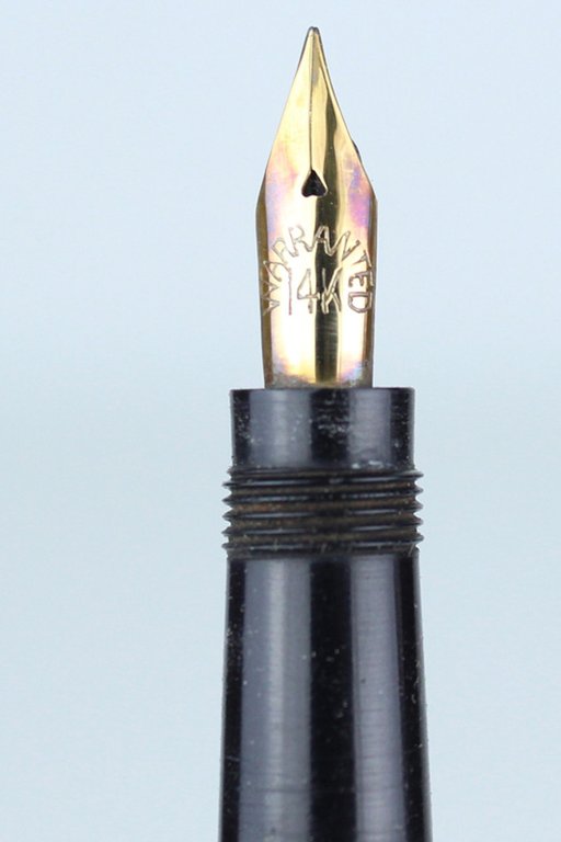 PENNA STILOGRAFICA LAMINATA ORO 18 KR pennino rientrante, ORO 14 …