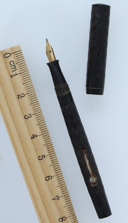 Penna stilografica "LILLIPUT" vintarge penino Oro carica con levetta (non …