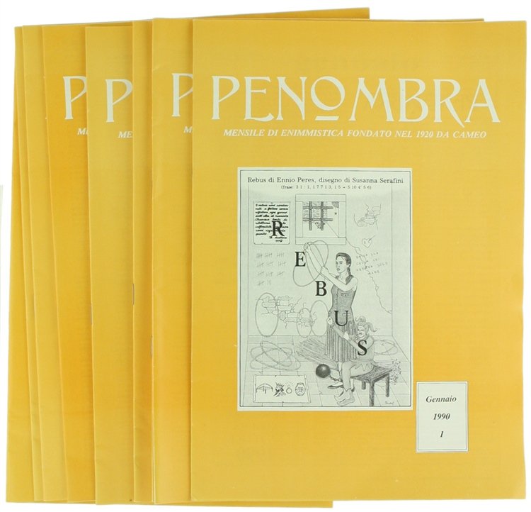 PENOMBRA. Mensile di Enimmistica. Annata 1990. | Immagine Gallery 2