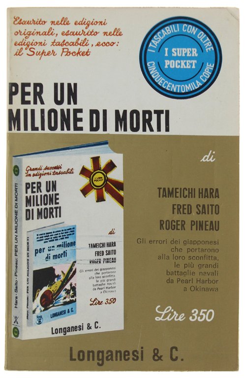 PER UN MILIONE DI MORTI.