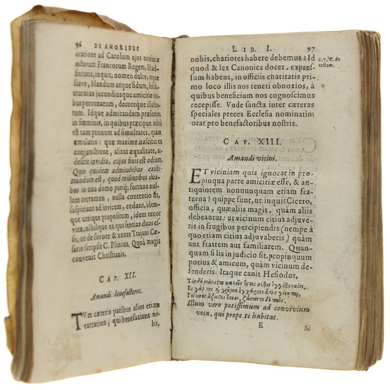 PETRI GODOFREDI CARCASONENSIS, J.C.: DE AMORIBUS LIBRI TRES. | Immagine Gallery 6