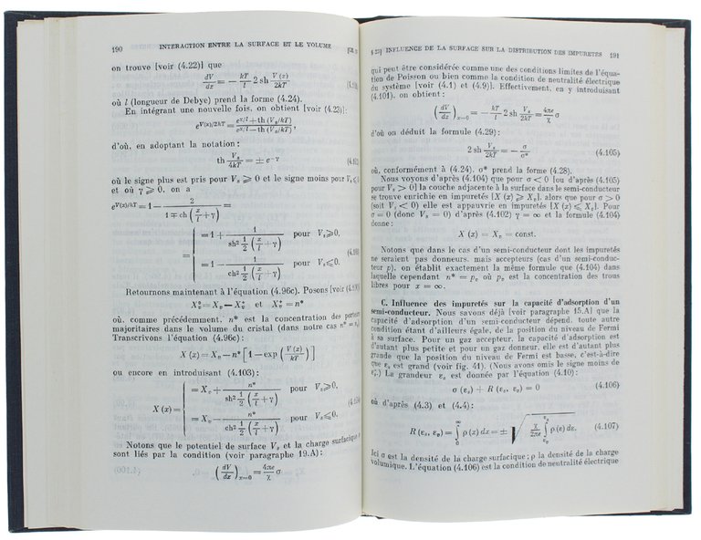 PHSYCO-CHIMIE DE LA SURFACE DES SEMI-CONDUCTEURS (traduit du russe par …