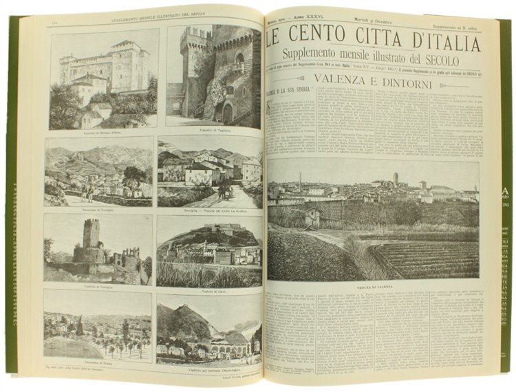 PIEMONTE. Da "Le Cento Città d'Italia".