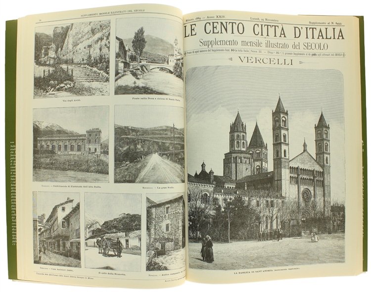 PIEMONTE. Da "Le Cento Città d'Italia".