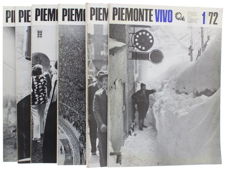 PIEMONTE VIVO - Annata 1972 completa. Rassegna periodica di lavoro, … | Immagine Gallery 2