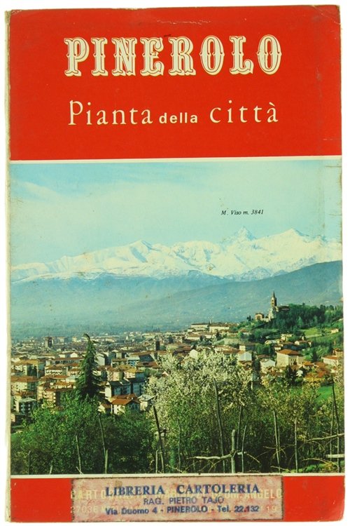 PINEROLO - Pianta della città.