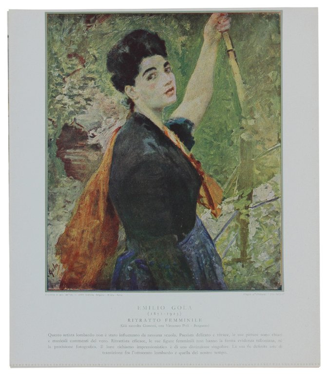 PITTURA ITALIANA - 40 Tavole tricromiche