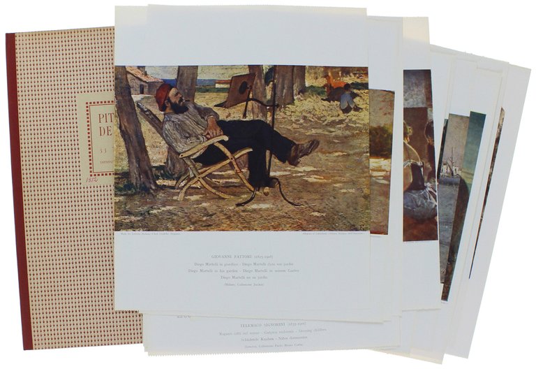 PITTURA ITALIANA DELL'OTTOCENTO - 53 tavole a colori del CALENDARIO … | Immagine Gallery 2